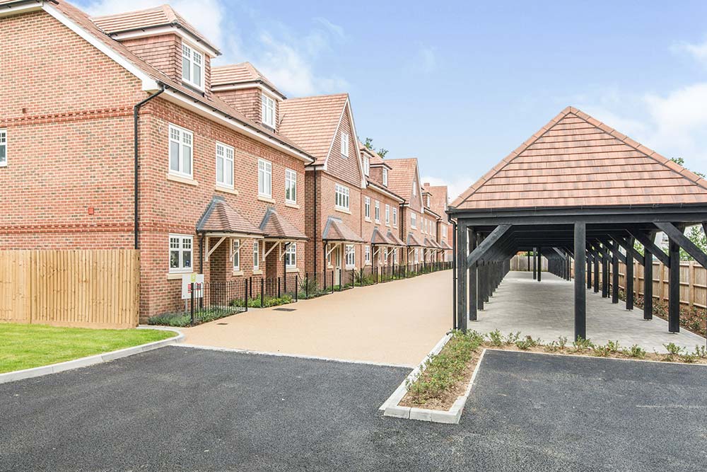 Exteriors with individual car ports