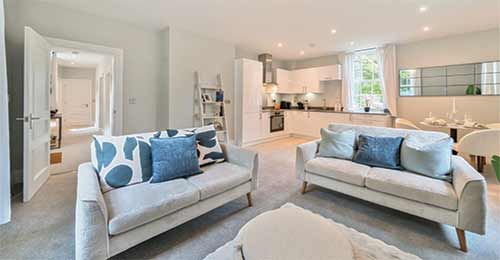 Officers Park open plan living